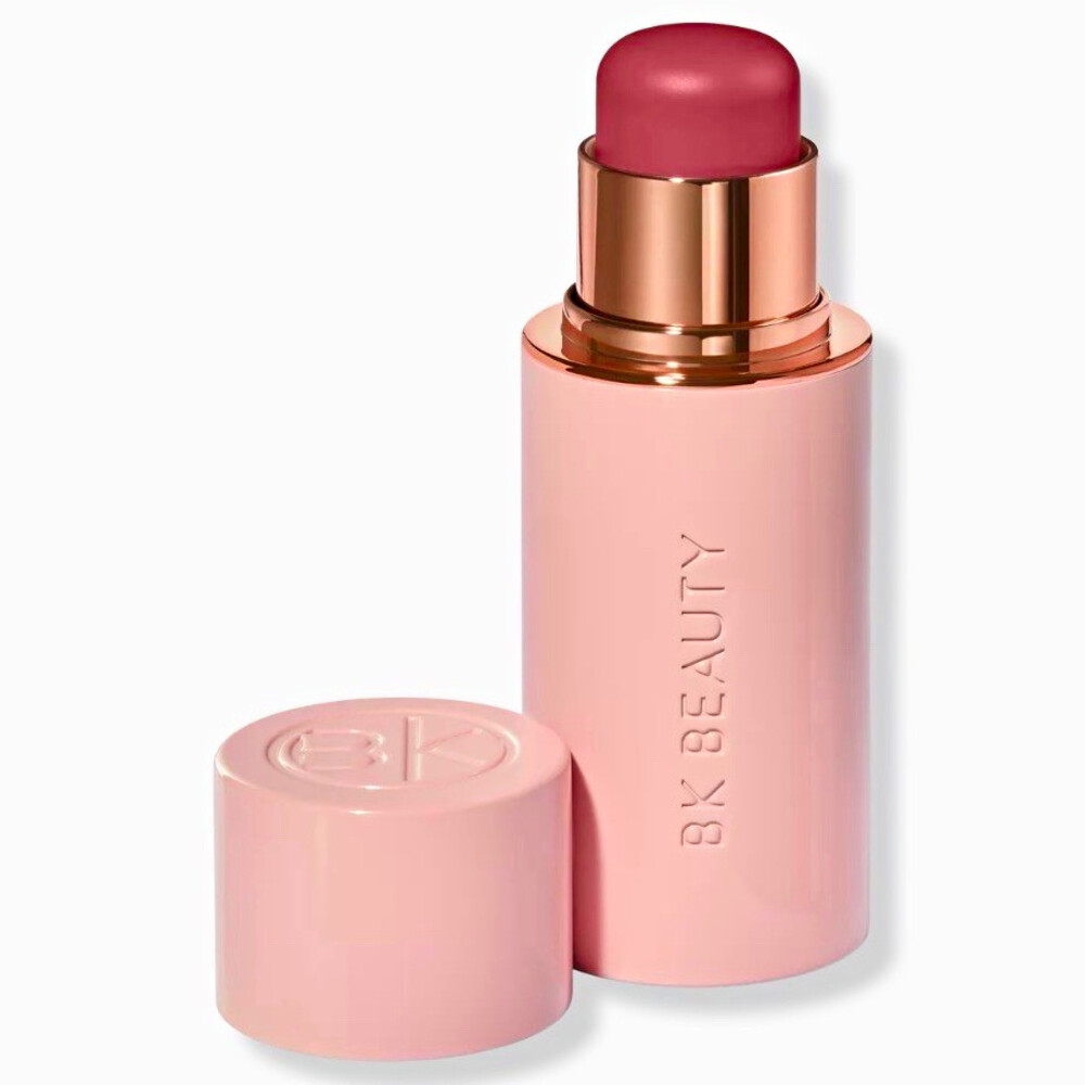 BK Beauty Cream Blush Stick Single, Poppy Shade, Vegan Cruelty-Free, 0.21 oz